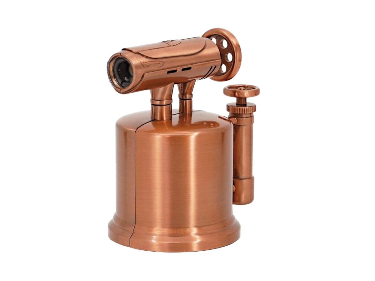 Vector Sonicpump accendisigari circolare jet copper satin da tavolo