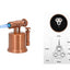 Vector Sonicpump rose gold dettaglio corpo e base