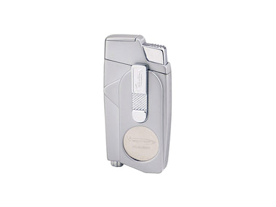 Vector Xcaliber accendisigari dual jet chrome satin