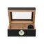 Humidor Supreme Umidificatore Capri Glasstop Color Black Medium HUM-25HYG-BK