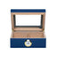 Humidor Supreme Umidificatore Capri Glasstop Color Blue Medium HUM-25HYG-BL