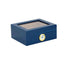 Humidor Supreme Umidificatore Capri Glasstop Color Blue Medium HUM-25HYG-BL