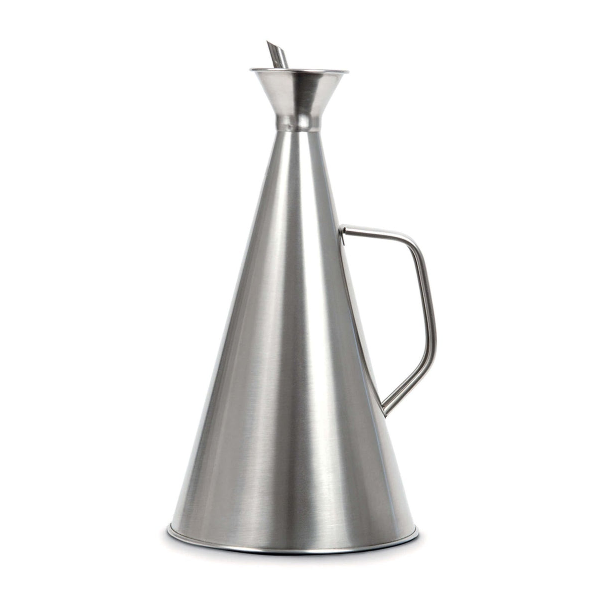 Oliera in Acciaio Inox con Beccuccio 1 Litro