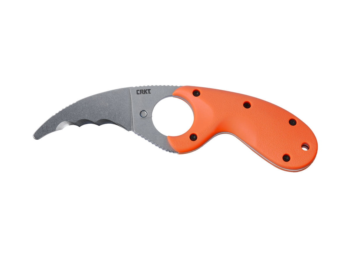 Crkt Bear Claw Orange W/Veff Serrations 2511Er