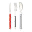 Akinod Magnetic Straight Cutlery 12H34 Mirror Hélianthème Rouge - foto 2