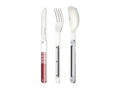 Akinod Magnetic Straight Cutlery 12H34 Mirror Marinière Rouge - foto 2