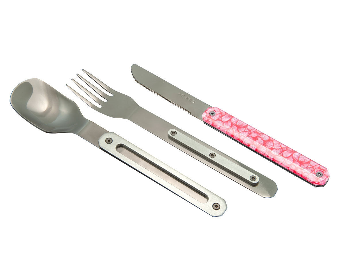 Akinod Magnetic Straight Cutlery 12H34 Mirror Rose Délicat - foto 2