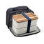Akinod Bento + Lunch Bag 11H58 Blanc / Blue
