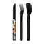 Akinod Magnetic Straight Cutlery 12H34 Black Mirror Composition - foto 2