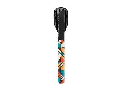 Akinod Magnetic Straight Cutlery 12H34 Black Mirror Composition