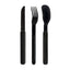 Akinod Magnetic Straight Cutlery 12H34 Black Mirror Ebène - foto 2