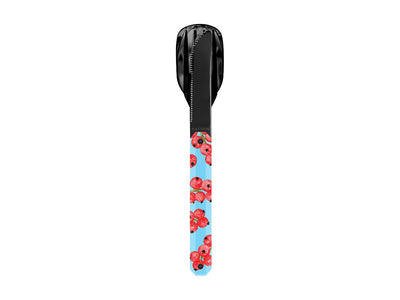 Akinod Magnetic Straight Cutlery 12H34 Black Mirror Groseille