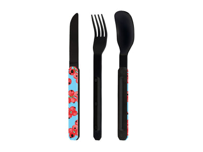 Akinod Magnetic Straight Cutlery 12H34 Black Mirror Groseille - foto 2