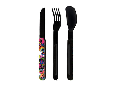 Akinod Magnetic Straight Cutlery 12H34 Black Mirror Jimy - foto 2