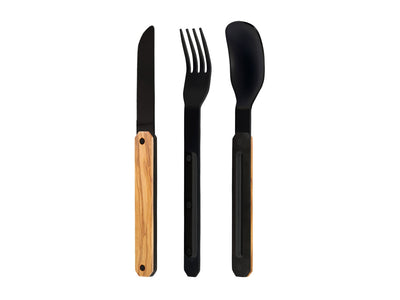 Akinod Magnetic Straight Cutlery 12H34 Black Mirror Olivier - foto 2