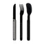 Akinod Magnetic Straight Cutlery 12H34 Black Mirror Pied de Poule - foto 2