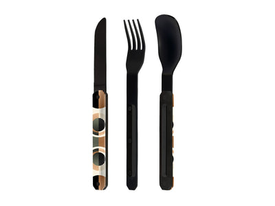 Akinod Magnetic Straight Cutlery 12H34 Black Mirror Sphère - foto 2