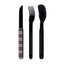 Akinod Magnetic Straight Cutlery 12H34 Black Mirror Tartan Rouge - foto 2
