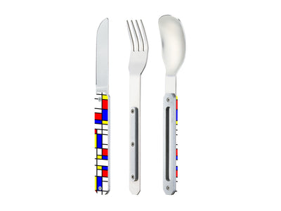 Akinod Magnetic Straight Cutlery 12H34 Mirror Abstraction - foto 2