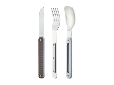 Akinod Magnetic Straight Cutlery 12H34 Mirror Aluminium Gris Foncé - foto 2