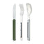 Akinod Magnetic Straight Cutlery 12H34 Mirror Aluminium Kaki - foto 2