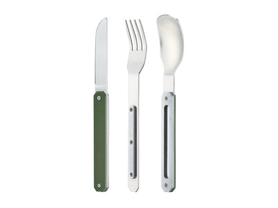 Akinod Magnetic Straight Cutlery 12H34 Mirror Aluminium Kaki - foto 2