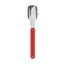 Akinod Magnetic Straight Cutlery 12H34 Mirror Aluminium Rouge