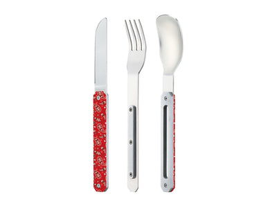 Akinod Magnetic Straight Cutlery 12H34 Mirror Bandana Rouge - foto 2