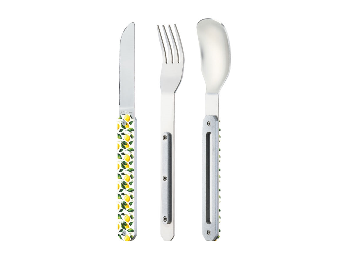 Akinod Magnetic Straight Cutlery 12H34 Mirror Citrons - foto 2