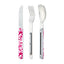 Akinod Magnetic Straight Cutlery 12H34 Mirror Tie & Dye Rose - foto 2