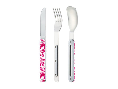 Akinod Magnetic Straight Cutlery 12H34 Mirror Tie & Dye Rose - foto 2