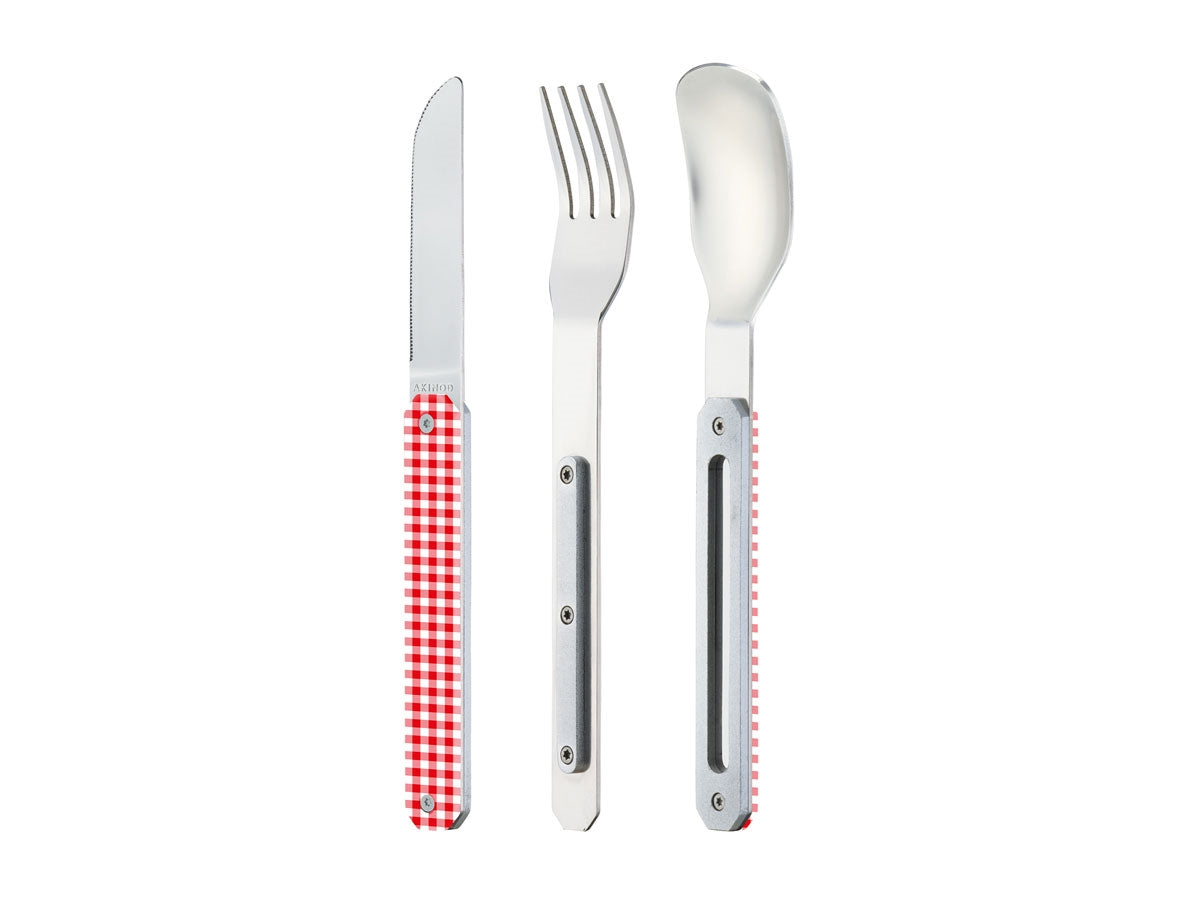 Akinod Magnetic Straight Cutlery 12H34 Mirror Vichy - foto 2