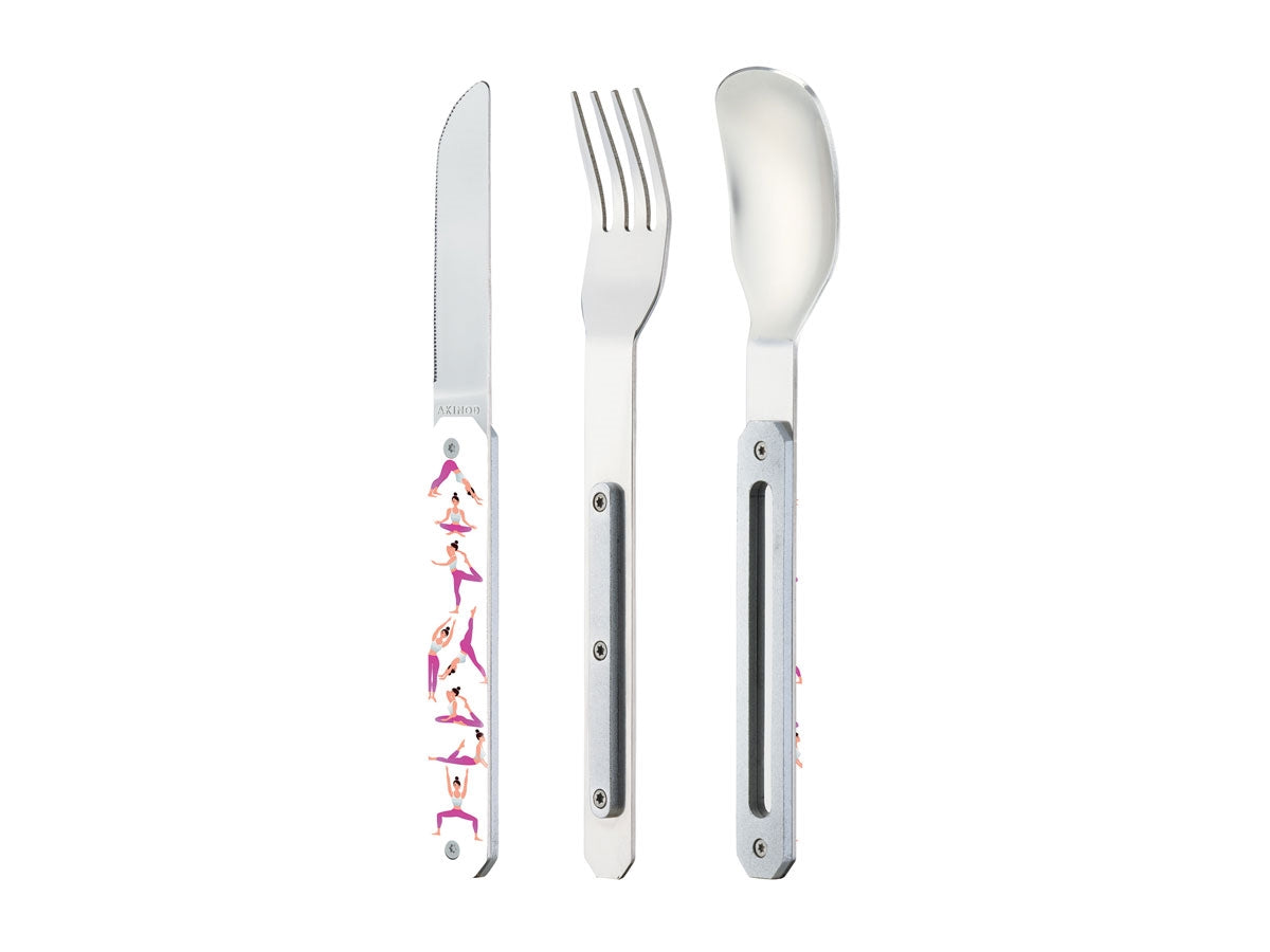 Akinod Magnetic Straight Cutlery 12H34 Mirror Yoga - foto 2