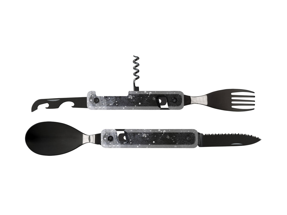 Akinod Multifunction Cutlery 13H25 Black Mirror Cosmos - foto 2