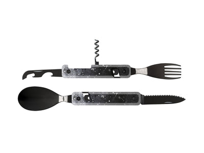 Akinod Multifunction Cutlery 13H25 Black Mirror Cosmos - foto 2
