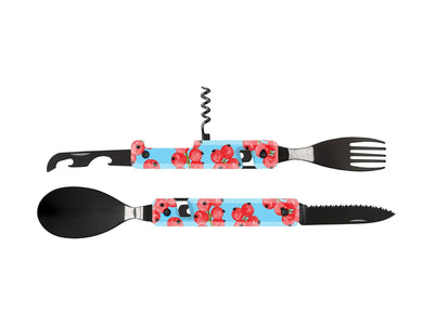Akinod Multifunction Cutlery 13H25 Black Mirror Groseille - foto 2