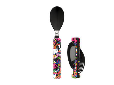 Akinod Multifunction Cutlery 13H25 Black Mirror Jimy
