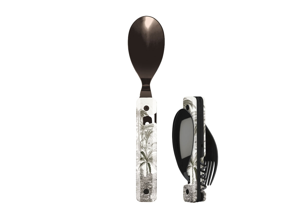 Akinod Multifunction Cutlery 13H25 Black Mirror Tropique