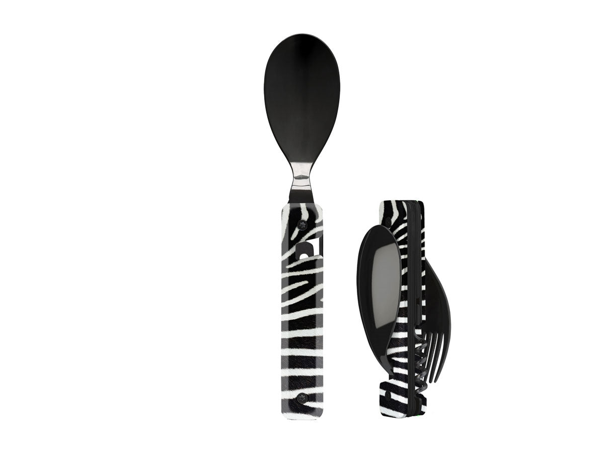 Akinod Multifunction Cutlery 13H25 Black Mirror Zebre