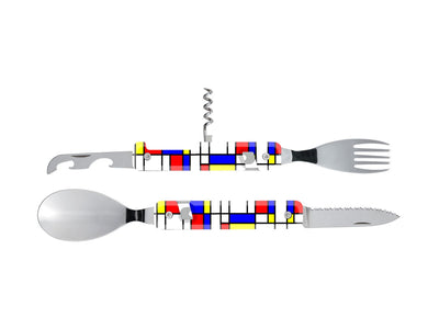 Akinod Multifunction Cutlery 13H25 Mirror Abstraction - foto 2