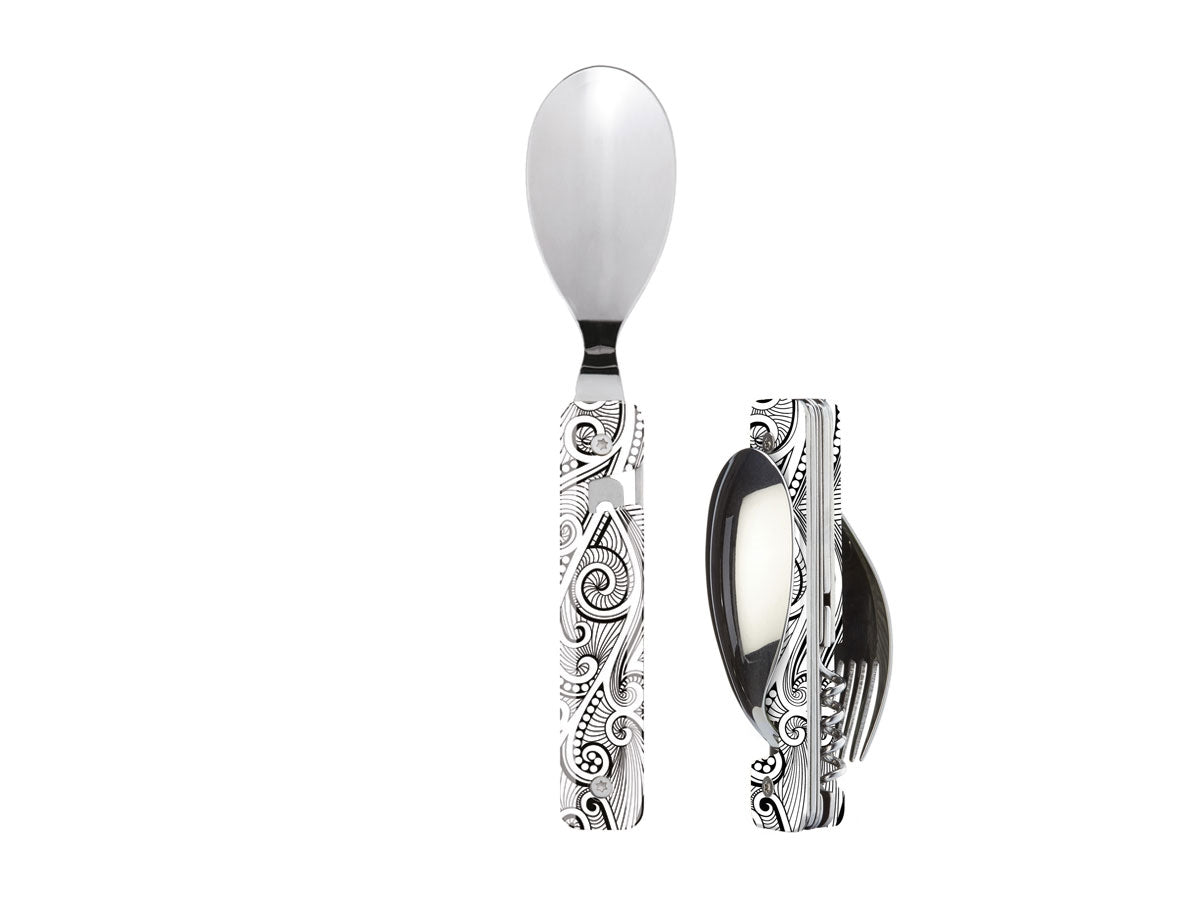 Akinod Multifunction Cutlery 13H25 Mirror Arabesques