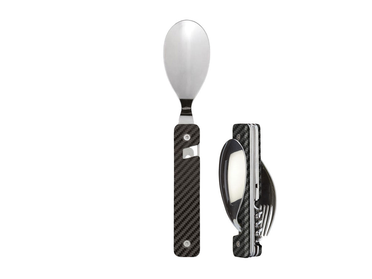 Akinod Multifunction Cutlery 13H25 Mirror Carbone