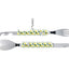 Akinod Multifunction Cutlery 13H25 Mirror Citrons - foto 2