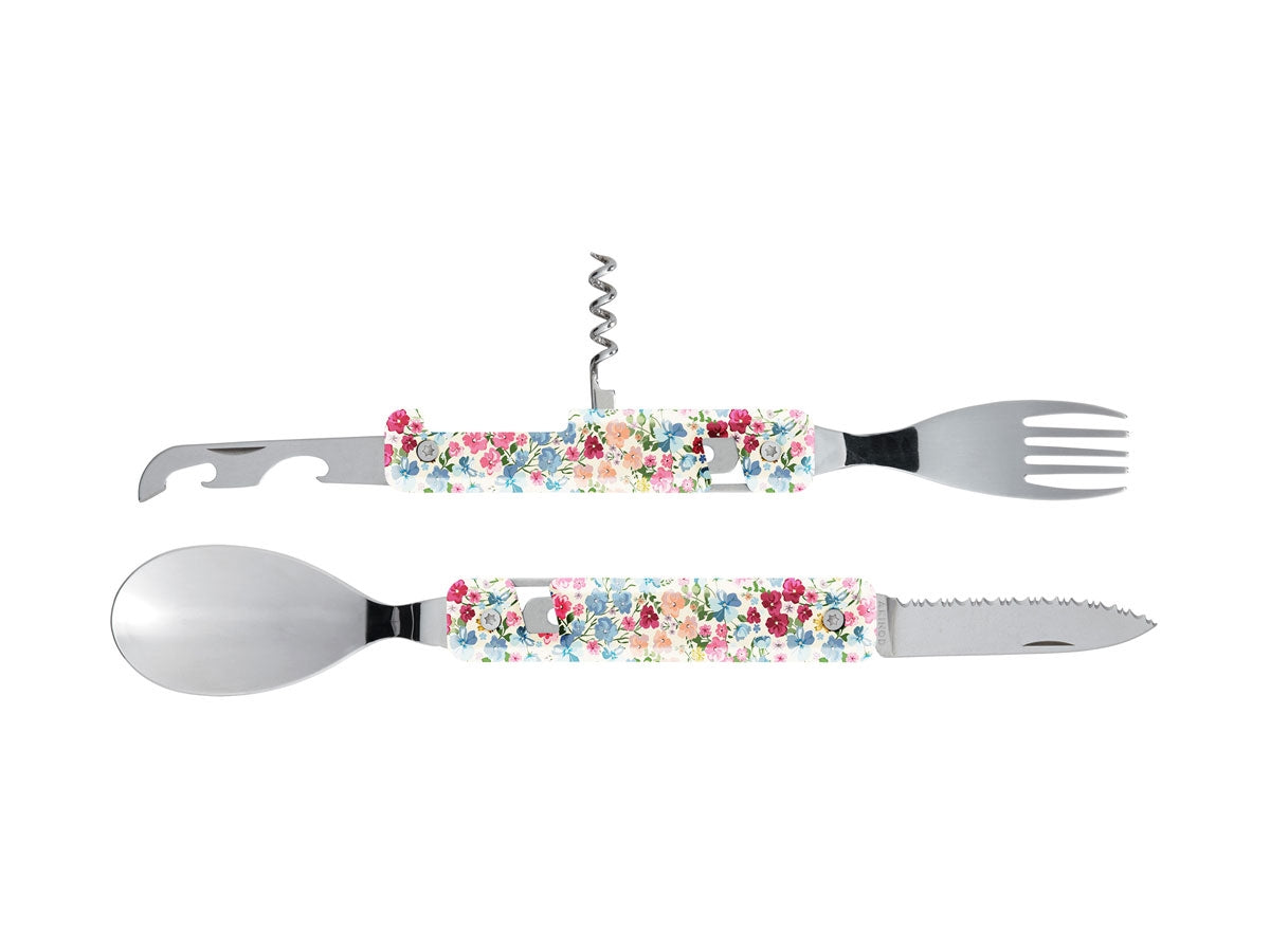 Akinod Multifunction Cutlery 13H25 Mirror Fleurs Pastel - foto 2