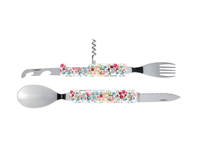 Akinod Multifunction Cutlery 13H25 Mirror Fleurs Pastel - foto 2
