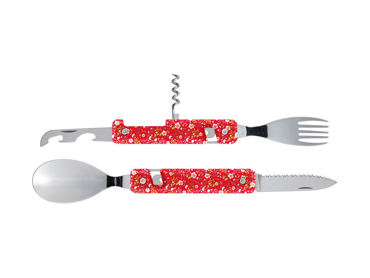 Akinod Multifunction Cutlery 13H25 Mirror Heliantheme Rouge - foto 2