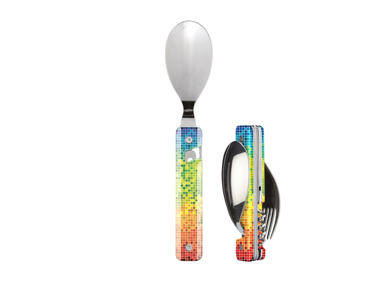 Akinod Multifunction Cutlery 13H25 Mirror Pixel