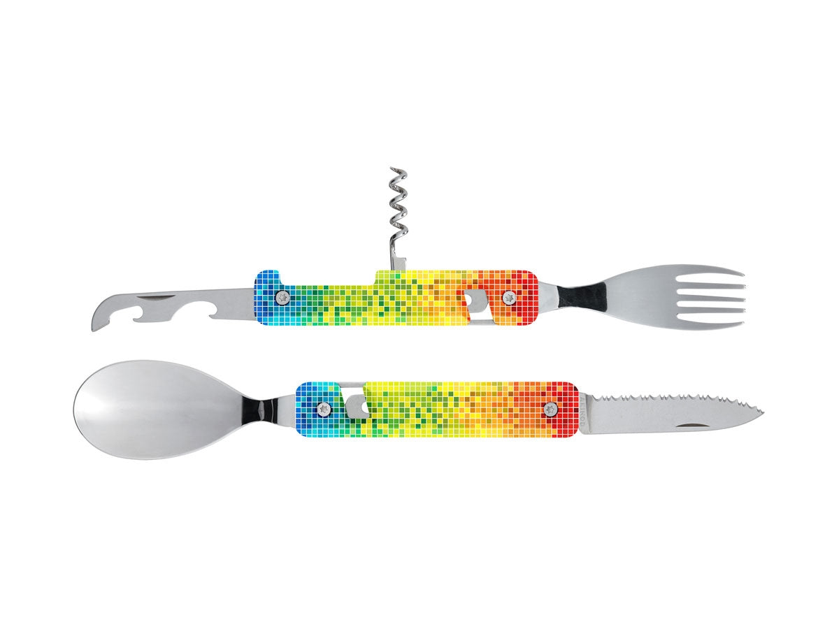 Akinod Multifunction Cutlery 13H25 Mirror Pixel - foto 2