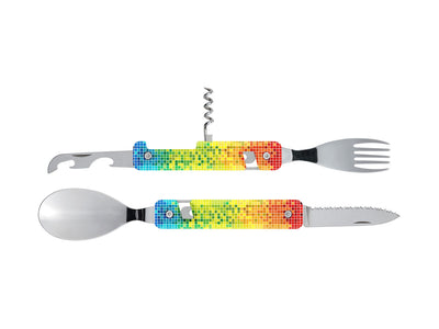 Akinod Multifunction Cutlery 13H25 Mirror Pixel - foto 2