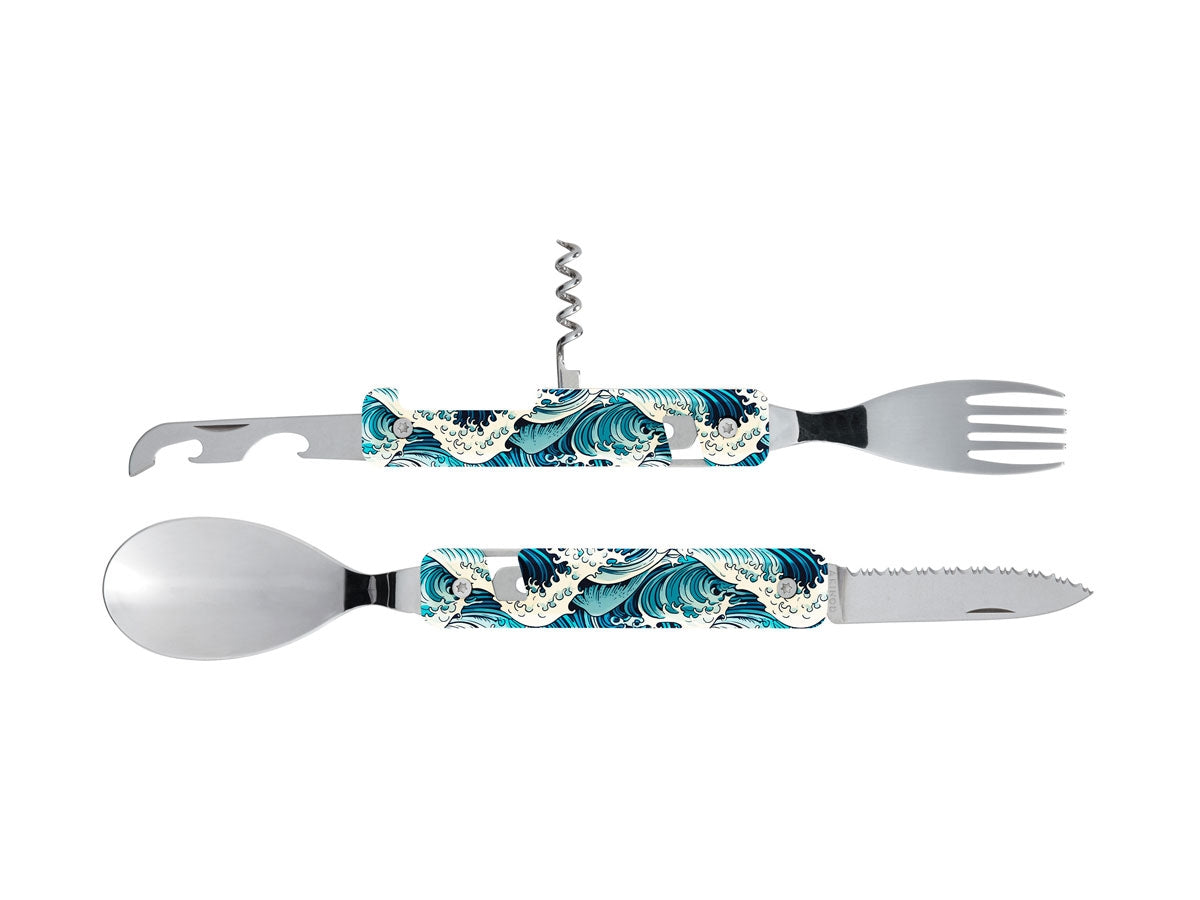 Akinod Multifunction Cutlery 13H25 Mirror Ukiyo-e - foto 2